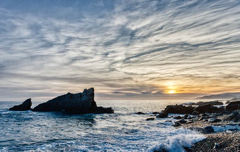 foto dello scoglio della Galeazza